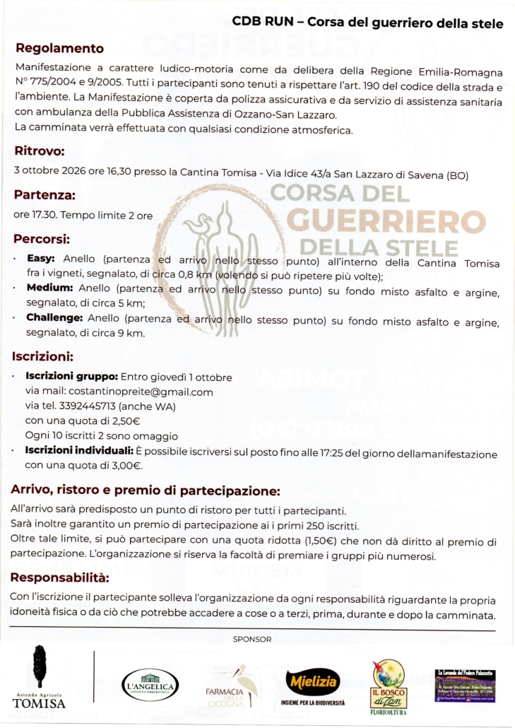 Corsa del guerriero della Stele 2